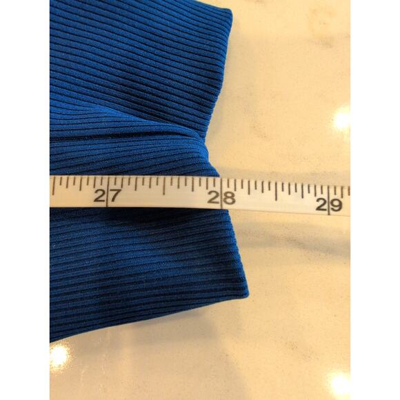 Berkley Jensen Blue Jogger Pants L Elastic Waist Tapered Ankle Activewear - Picture 6 of 6